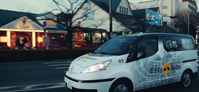 Nissan i DeNA rozpoczynają testy Easy Ride w samochodach autonomicznych