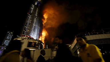 Dubaj: potężny pożar wieżowca Address Hotel, trwa akcja gaśnicza