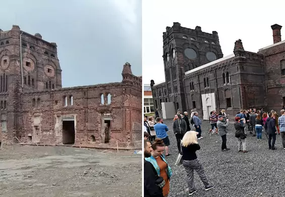 Polacy zmienili ruinę w nowoczesną galerię. Wciąż przypomina ruinę