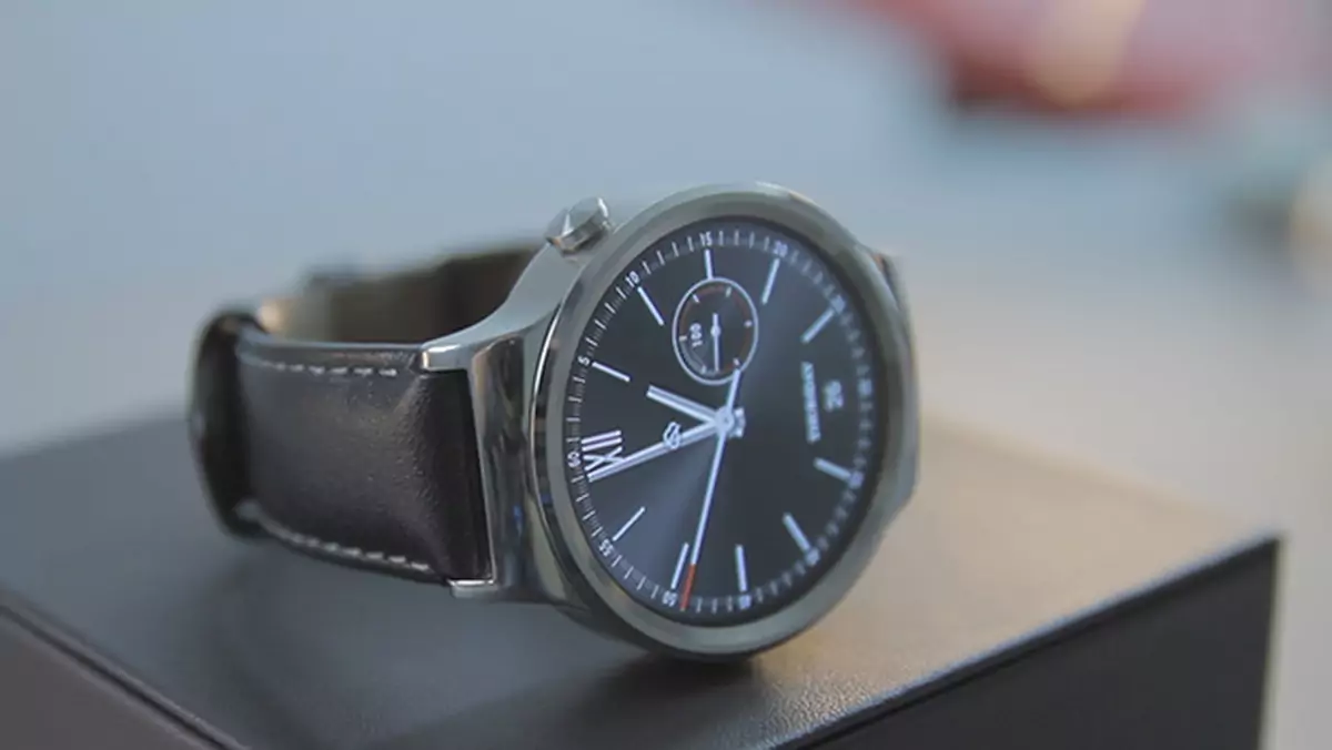 Huawei Watch: Elegant z Android Wear