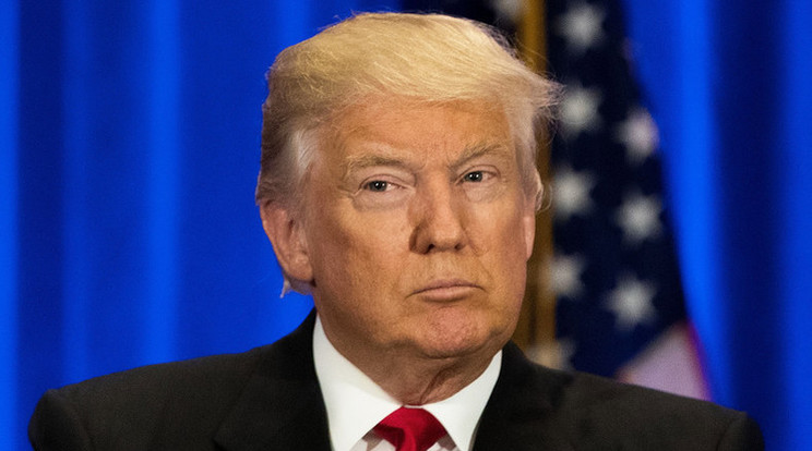 Donald Trump tagadja a vádakat/ Fotó: Europress-Getty Images