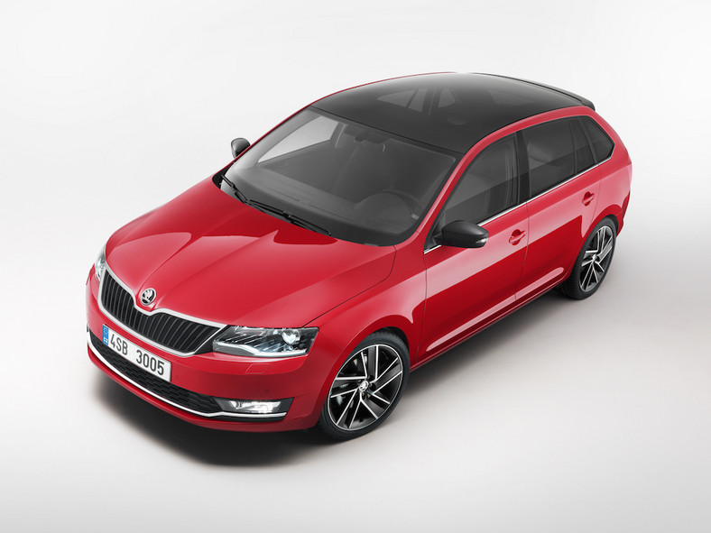 Skoda Rapid po face liftingu