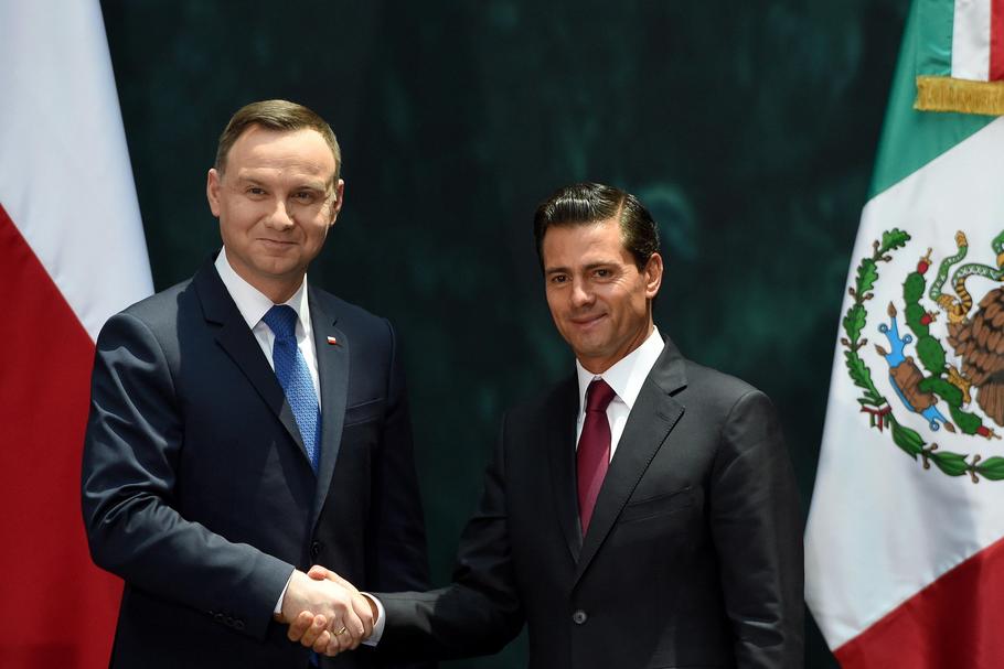 Andrzej Duda, Enrique Pena Nieto