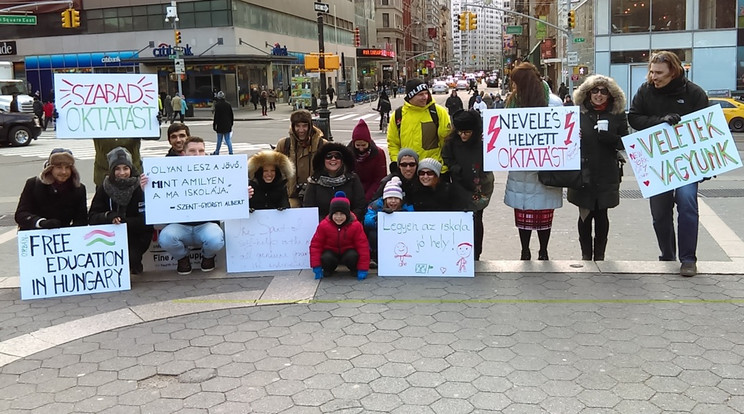 A mostani megmozdulás nem az első részükről /Fotó: New York Csoport