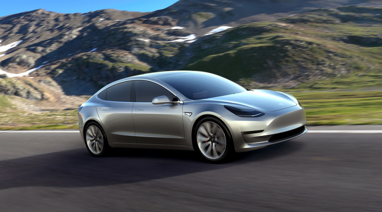 Tesla Model 3 /Foto:AFP