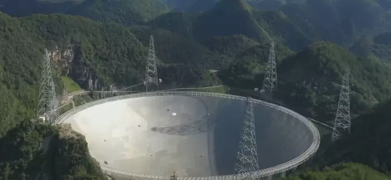 Największy radioteleskop świata FAST zostanie udostępniony naukowcom spoza Chin w kwietniu