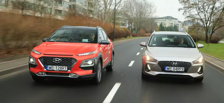 Hyundai Kona vs. Hyundai i30 Wagon - ewolucja samochodu rodzinnego