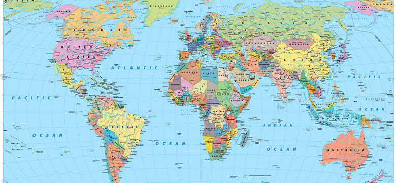 Trudny quiz z mapy politycznej świata. Spróbuj zdobyć więcej niż 11 punktów [QUIZ]