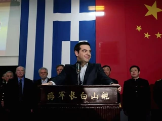 tsipras cipras chiny grecja