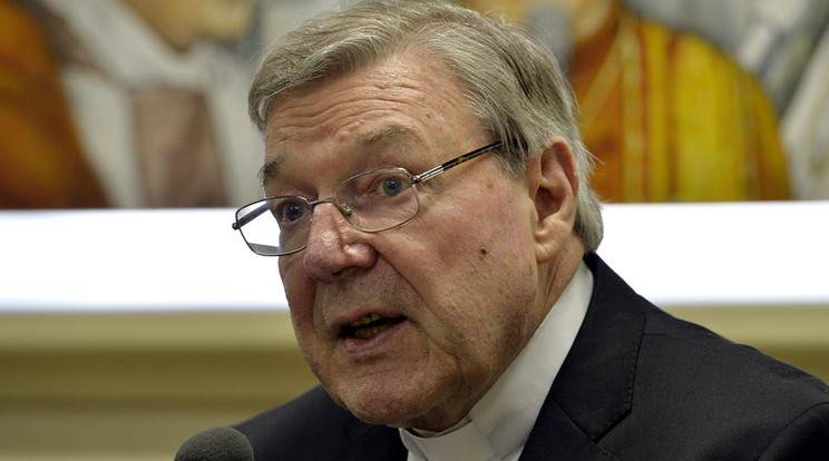 George Pell-t többrendbeli szexuális erőszakkal vádolják /Fotó: AFP