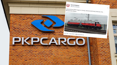 PKP Cargo okleiło lokomotywę wizerunkiem Lecha Kaczyńskiego