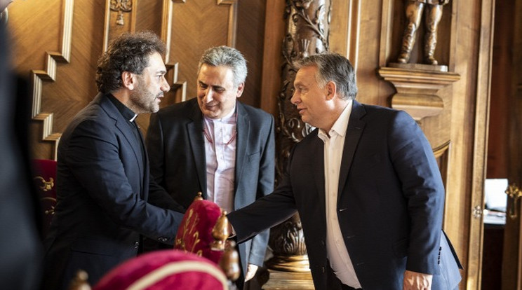 Orbán Viktor anyagi segítséget ajánlott fel az üldözött keresztényeknek. Fotó: MTI/Miniszterelnöki Sajtóiroda / Szecsődi Balázs