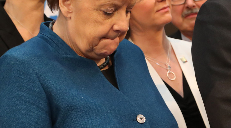 Angela Merkel / MTI/EPA/Focke Strangmann