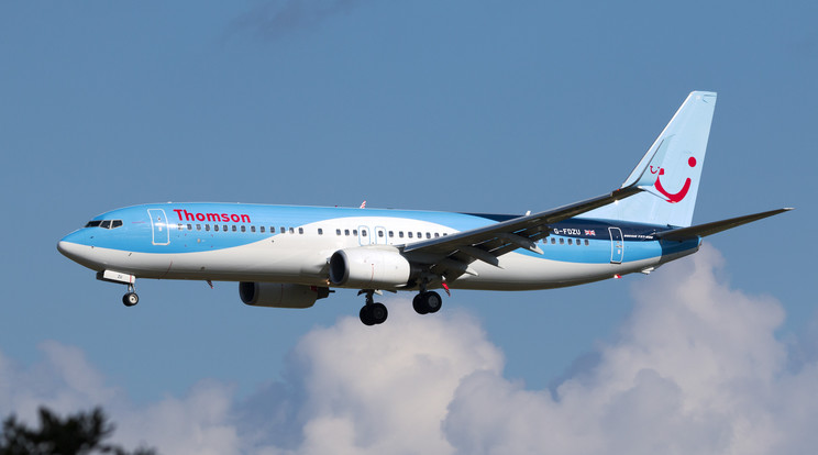 A Thomson Airways egyik gépén történt az eset / Fotó: Shutterstock