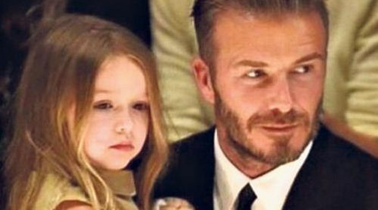 Órákat álltak sorban Beckham lányának ruháiért