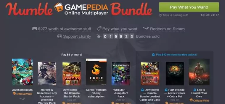 Nowy Humble Bundle stawia przede wszystkim na gry sieciowe