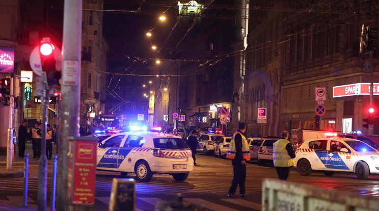 A robbanásban két rendőr súlyosan megsérült /Fotó: Pozsonyi Zita