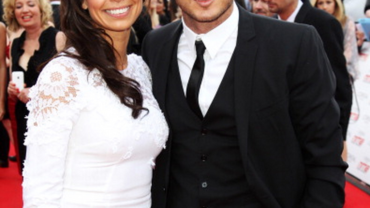 Frank Lapmard z narzeczoną Christine Bleakley