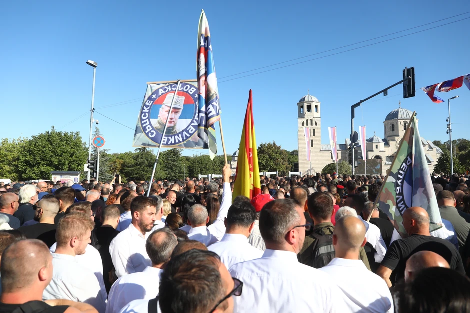 Opelo Ratku Mladiću na Košutnjaku
