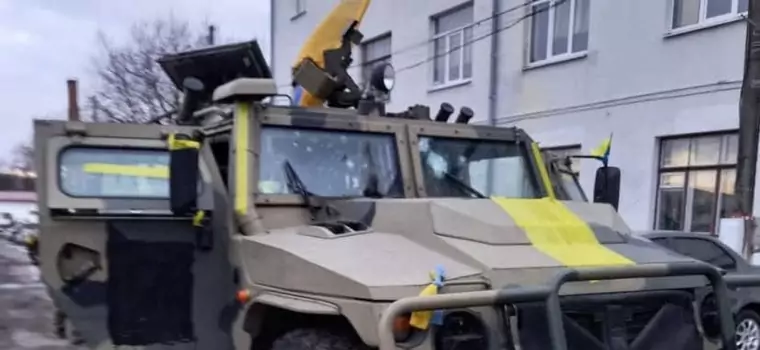 Ukraina sięga po zdobyczny wojskowy sprzęt rosyjski. Naprawiony zapewne trafi na front