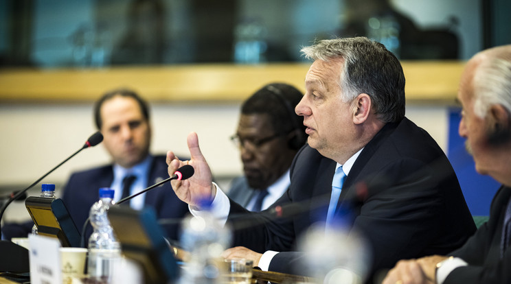 Orbán Viktor Brüsszelben / Fotó: MTI Miniszterelnöki Sajtóiroda Szecsődi Balázs