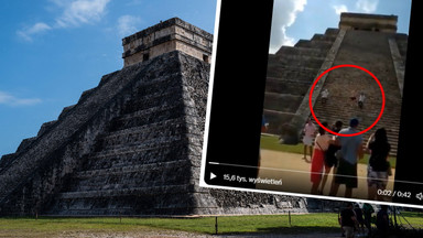 Polak aresztowany w Meksyku. Wszedł na zabytkową piramidę Majów [NAGRANIE]
