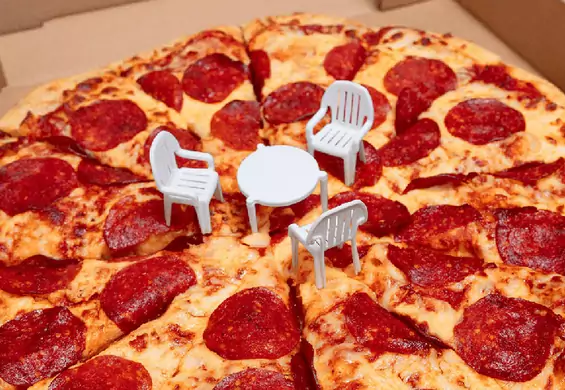 Pizza-patio, czyli jak wykrzesać 110% kreatywności z pudełka pizzy