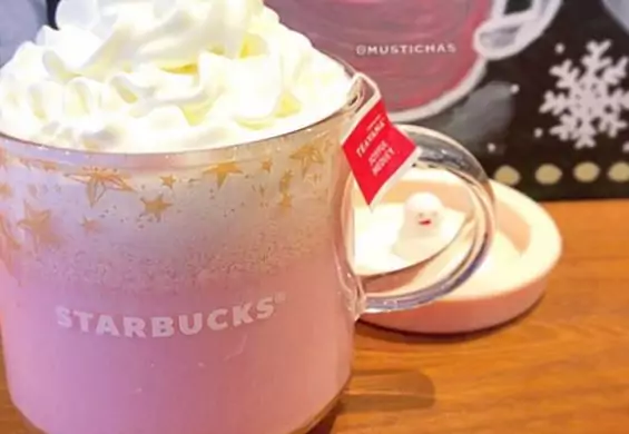 Millennials pink latte w Starbucksie. Różowy napój podbija Instagrama