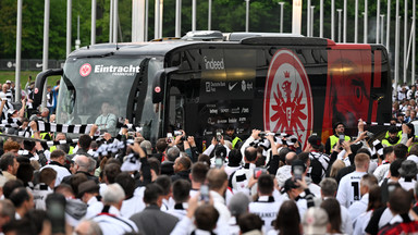 Liga Europy: zamieszki przed meczem we Frankfurcie