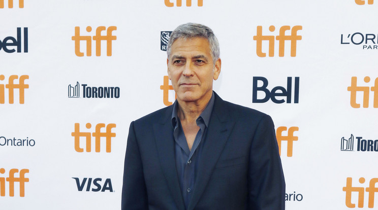 George Clooney egyedül tért vissza a forgatásra/Fotó: Northfoto