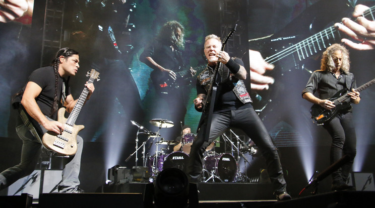 Budapestre jön a Metallica /Fotó: AFP