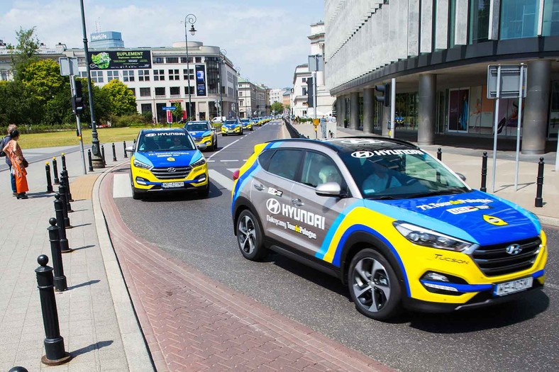 Hyundai przekazał flotę na Tour de Pologne