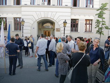  profesori su održali sporni protest 25. maja ove godine