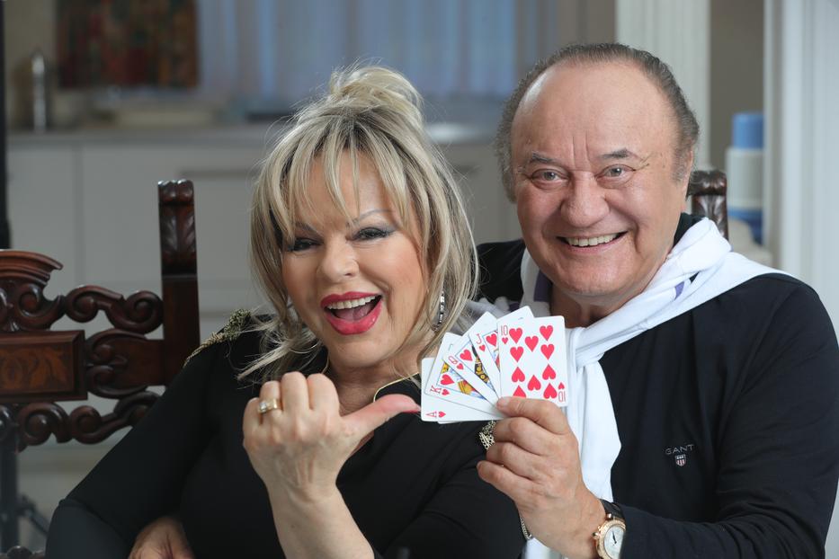 Royal flush:
Az énekesnő férjét 
fuvarozva szerette meg a pókert, azóta már volt olyan 
verseny, amelyen 
előrébb végzett /Fotó: Varga Imre