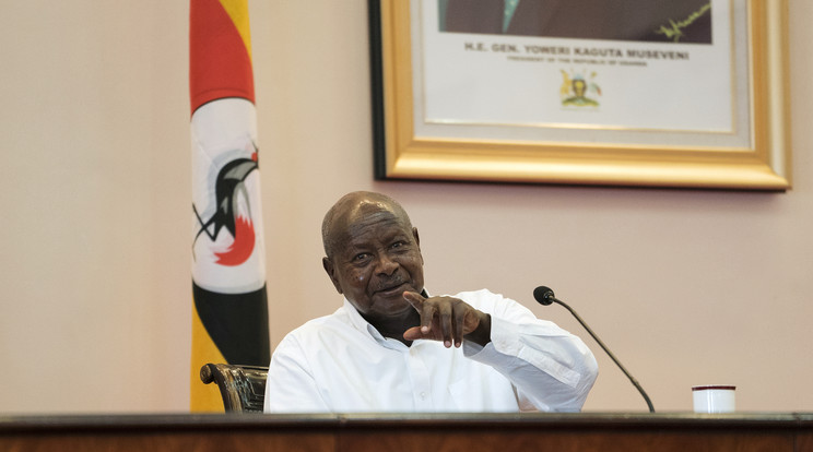 Yoweri Museveni /Fotó: AFP