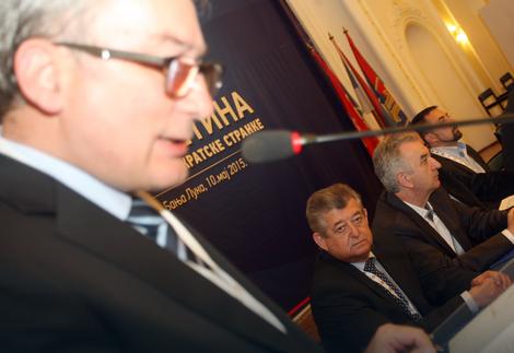 Mladen Bosić, Mićo Mićić i Mirko Šarović