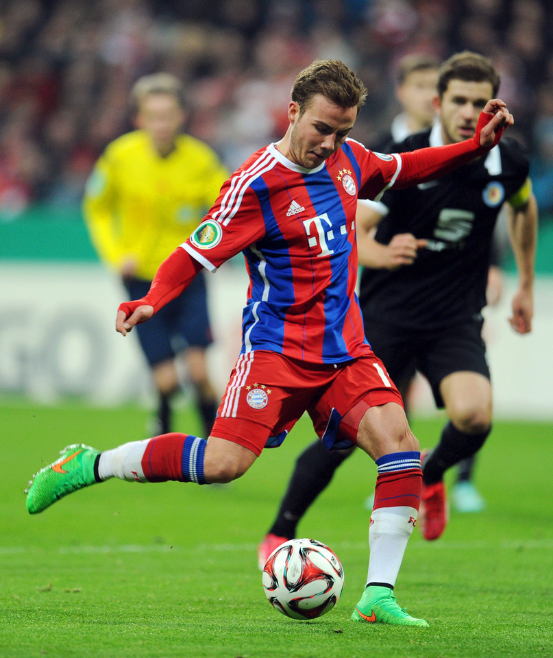 GERMANY SOCCER GERMAN CUP (Bayern Munich vs Eintracht Braunschweig)