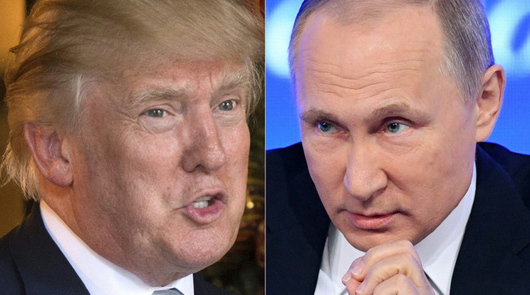 Az INF-szerződés felmondása miatt elmélyülhet a konfliktus Donald Trump amerikai elnök és Vlagyimir Putyin orosz államfő között /Fotó: AFP