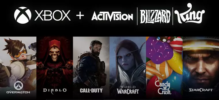 Microsoft kupuje Activision Blizzard! Jedno z największych przejęć w branży rozrywkowej