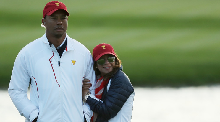 Tiger Woods megköszönte a támogatást Ericának /Fotó: Getty Images