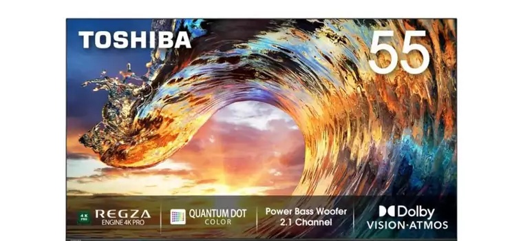 Toshiba wprowadza nowe telewizory QLED z Google TV