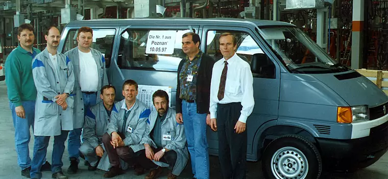 Zakłady Volkswagen Poznań mają 30 lat. Powstawały w nich auta nie tylko tej marki