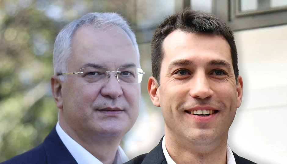 Dragan Šutanovac i Dobrica Veselinović