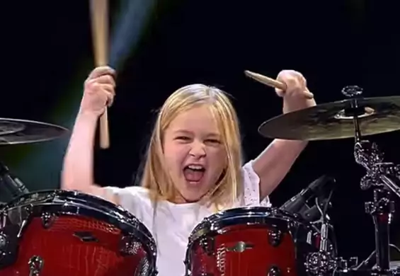 10-letnia perkusistka wygrała duńskie "Mam Talent". Naprawdę dała czadu