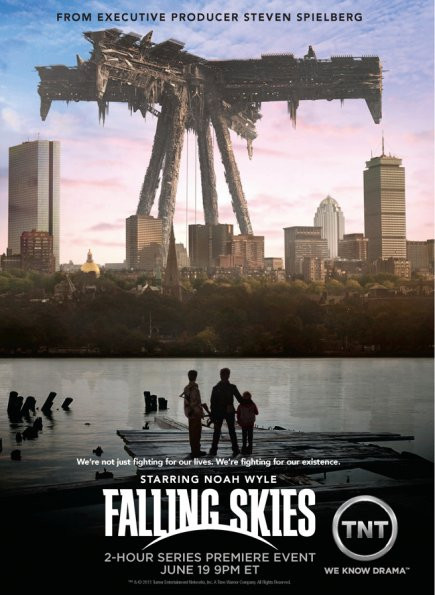 Plakat serialu "Falling skies"