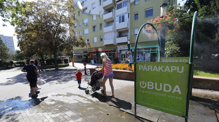 A lakók szerint a párakapu közelében többször ólálkodott a férfi, aki legutóbb a hétvégi rendezvényen borzolta a kedélyeket / Fotó: Fuszek Gábor