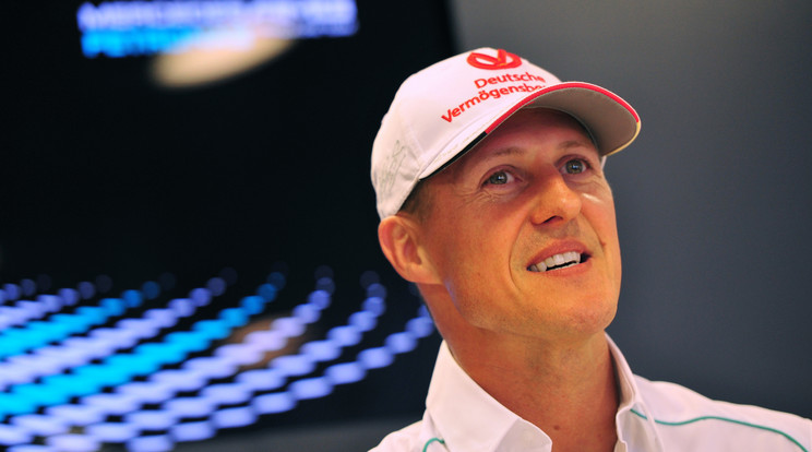 Michael Schumacher/Fotó: AFP