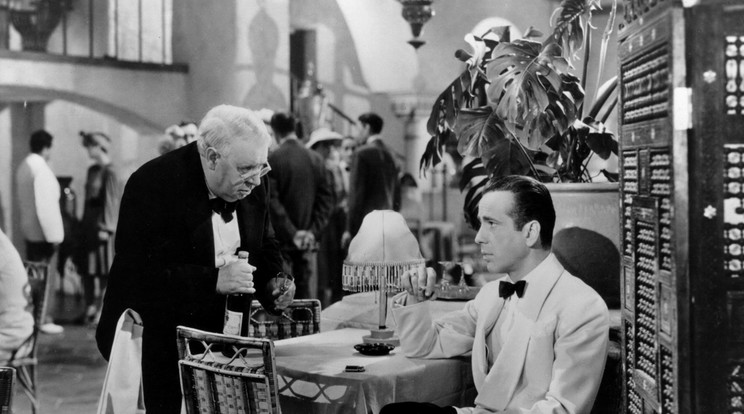 Bogarttal több közös jelenete is volt Szakállnak a legendás filmben, a Casablancában /Fotó: Profimedia-Reddot