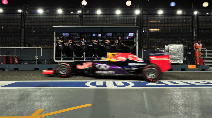 A Red Bull jövőre is versenyben lesz, a motorszállító cég neve még nem biztos / Fotó: Northfoto