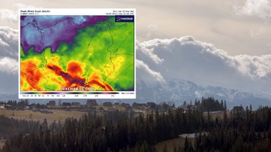 Groźne prognozy dla turystów w górach. Wiatr powieje z siłą huraganu